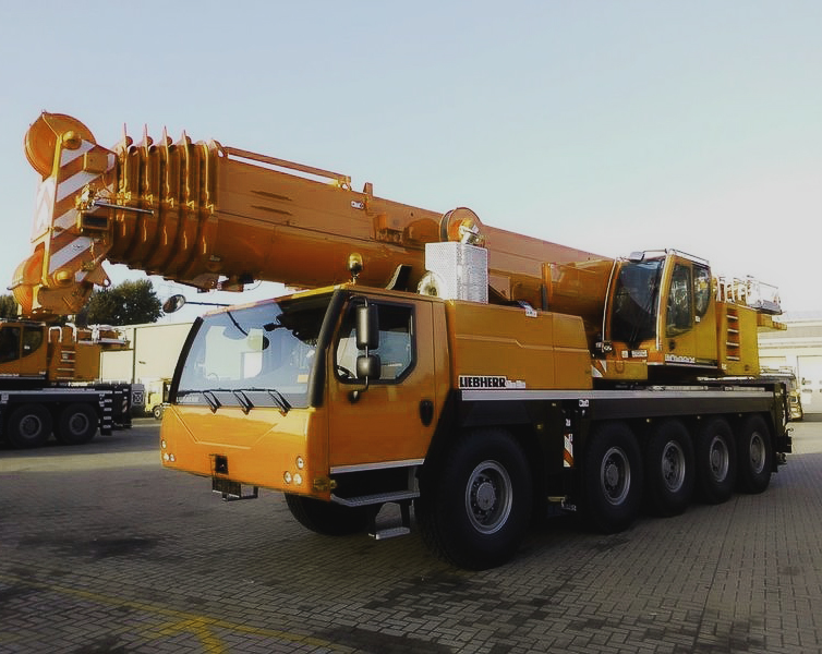 Аренда автокрана 100 тонн - Liebherr LTM 1100-5.2 в Москве